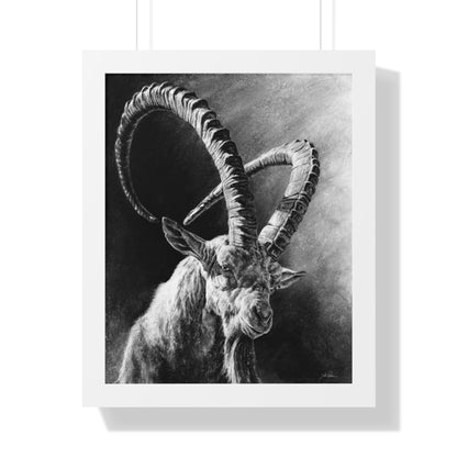 "Ibex" Framed Paper Print