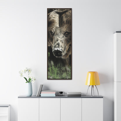 "Beast" 20x60 Gallery Wrapped/Framed Canvas