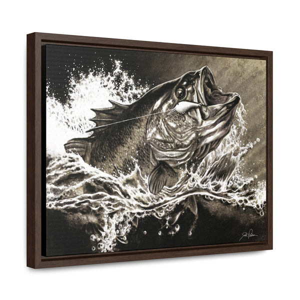 "Hooked" Gallery Wrapped/Framed Canvas