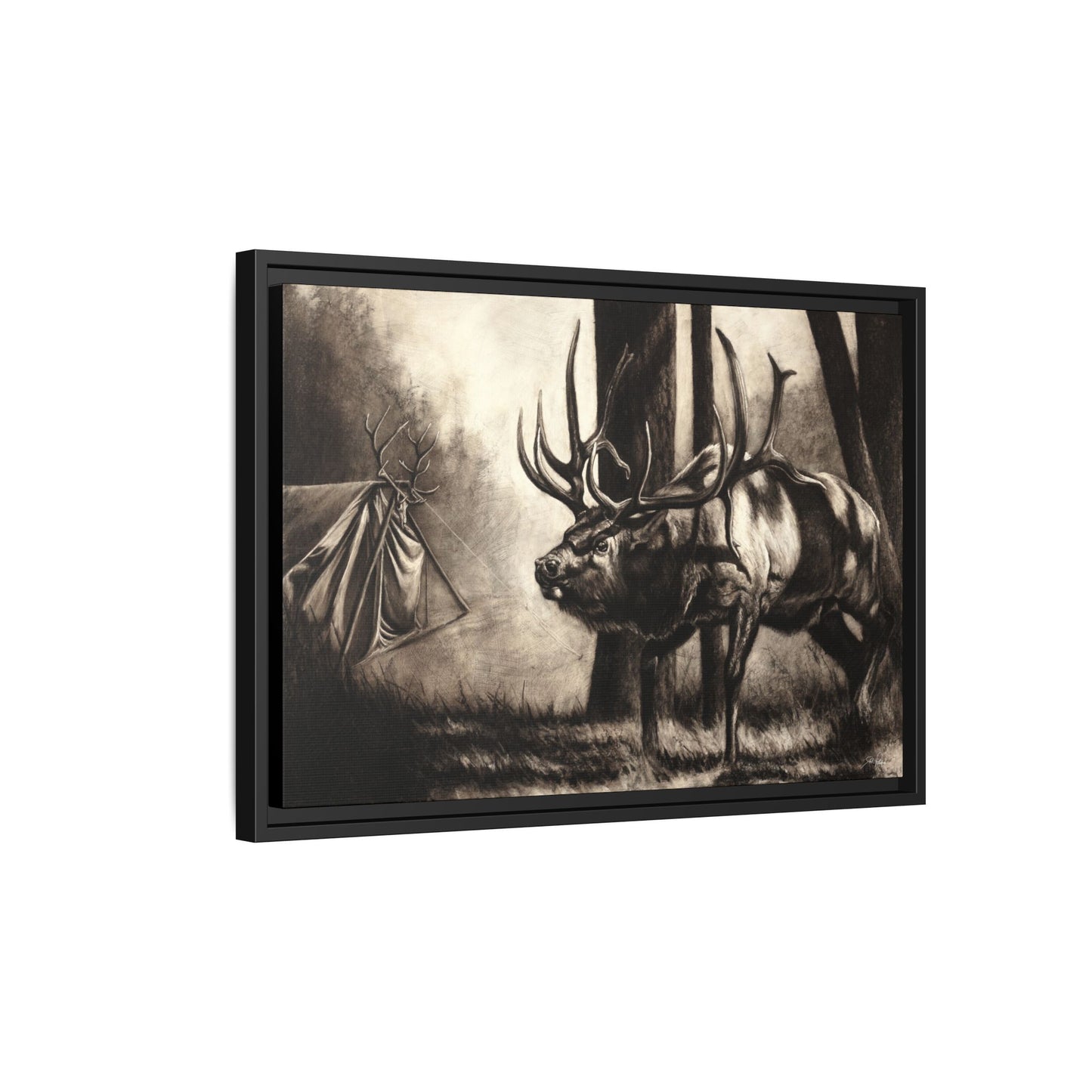 "Family Ties" Framed Canvas