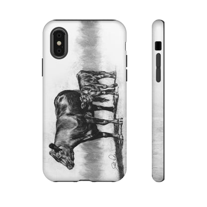 "Mama Cow & Calf" Smart Phone Tough Case