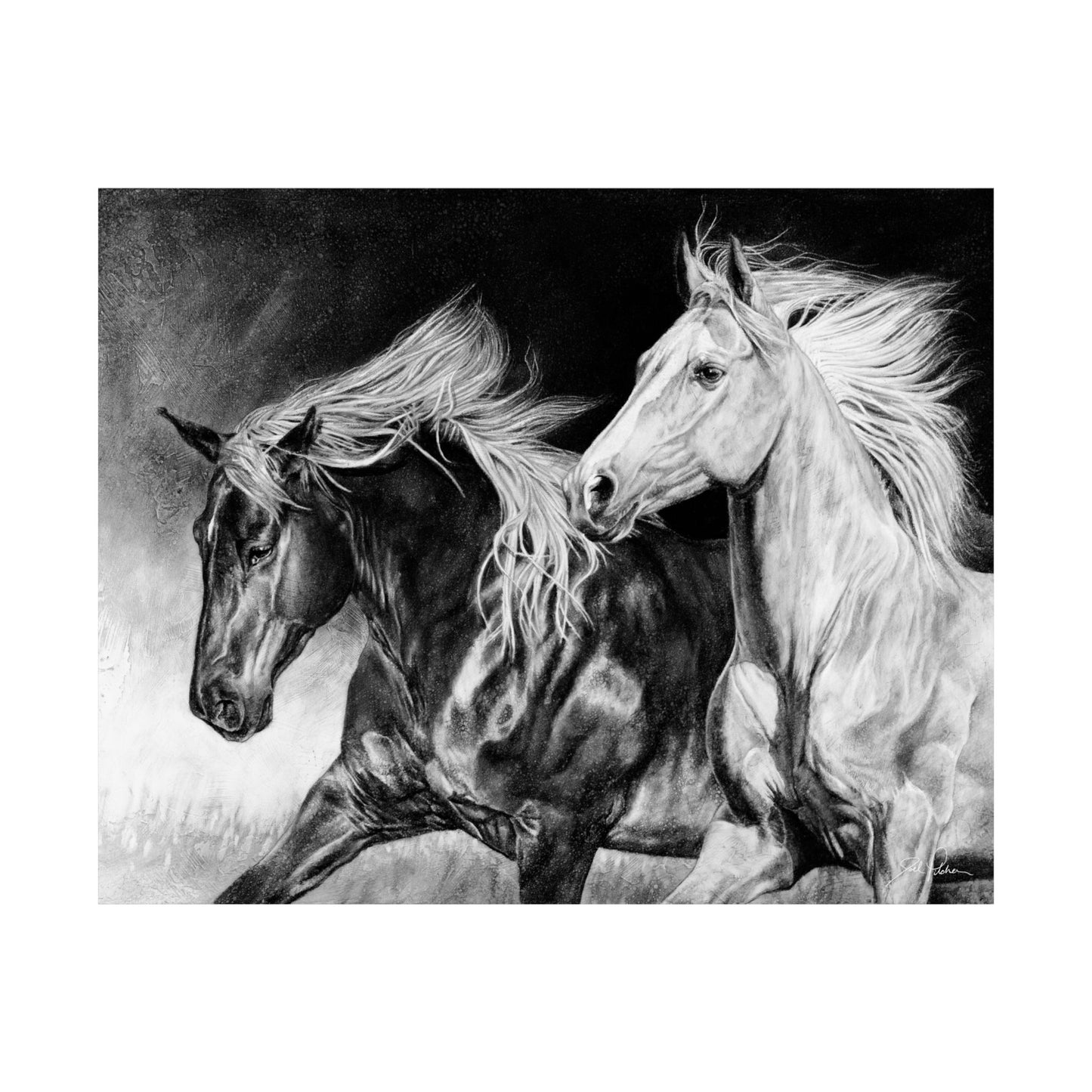 "Dynamic Duo" Premium Matte Paper Print