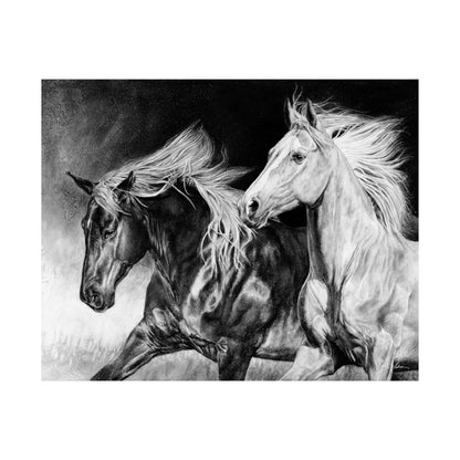 "Dynamic Duo" Premium Matte Paper Print