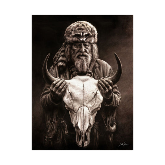 "Legends of the West" Premium Matte Paper Print.
