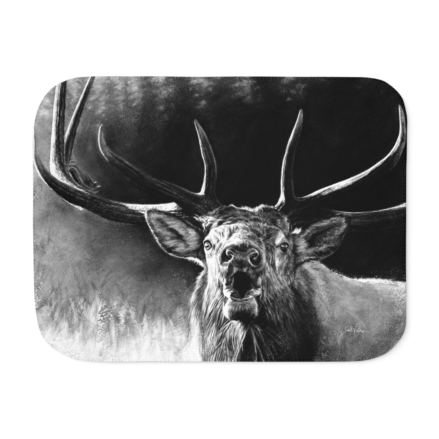 "Battle Cry" Sherpa Blanket.