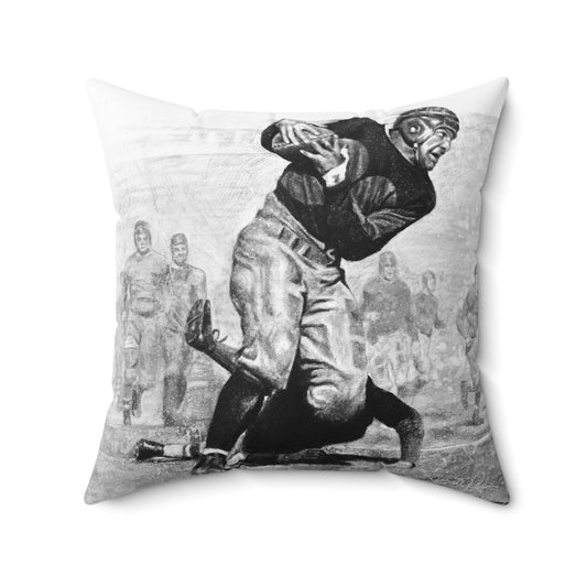 "Leatherheads" Square Pillow.