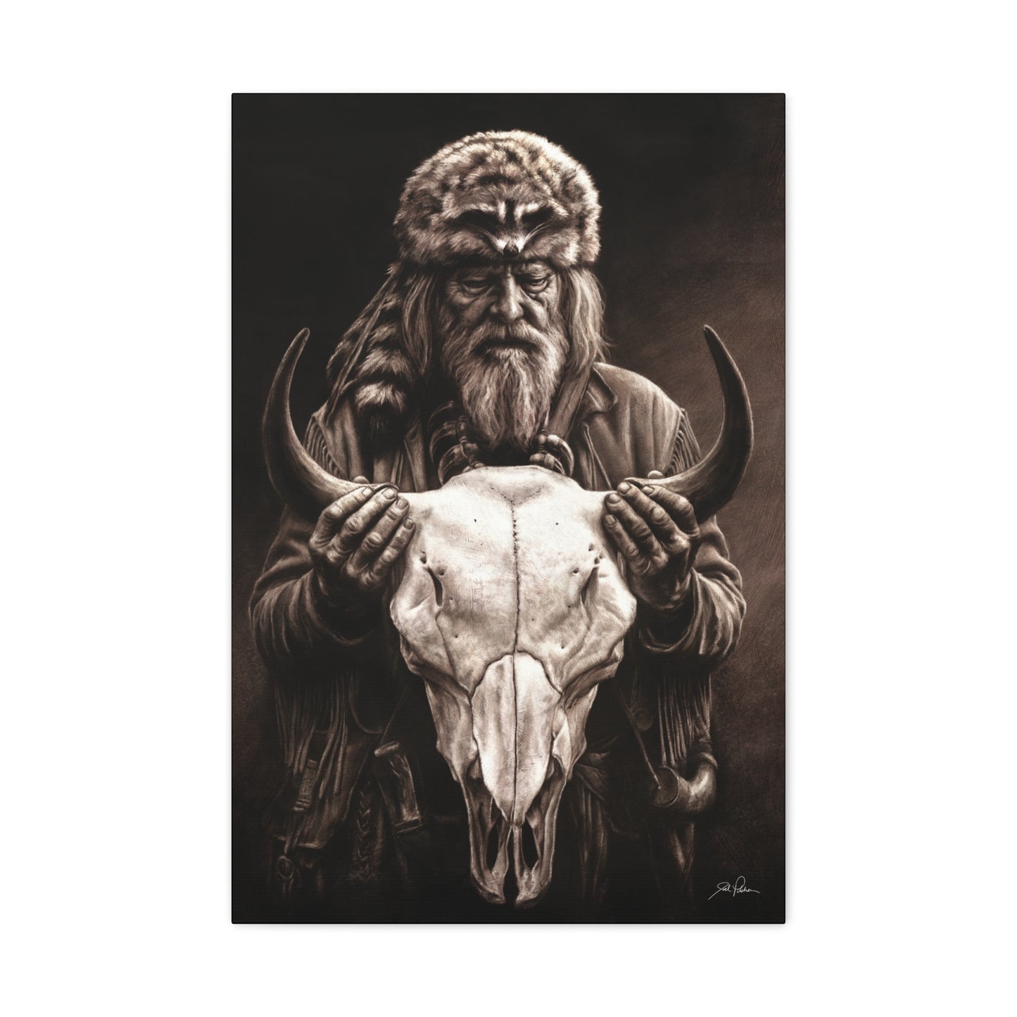 "Legends of the West" Stretched Canvas