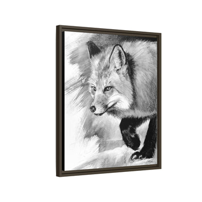 "Fox" Framed Canvas