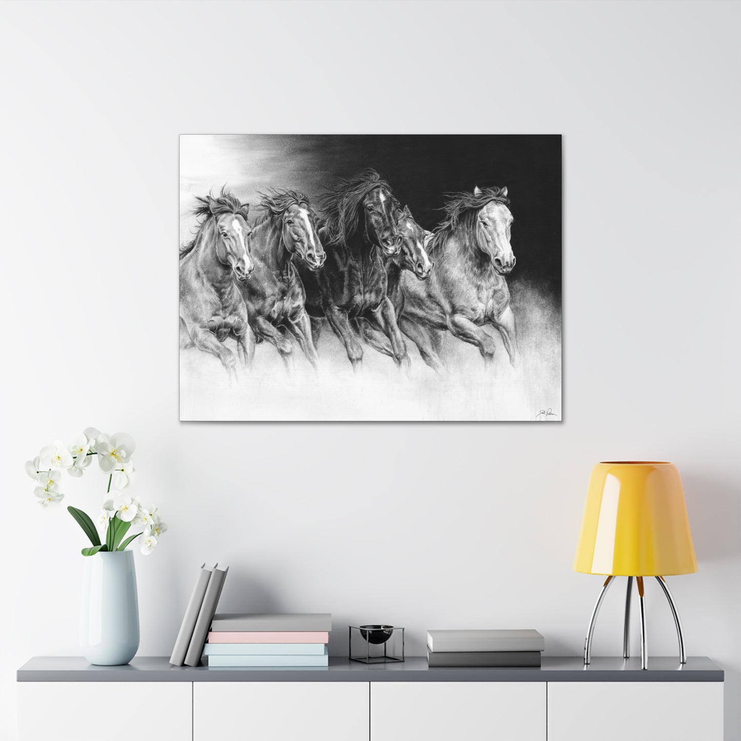 "Wild Bunch" Gallery Wrapped Canvas