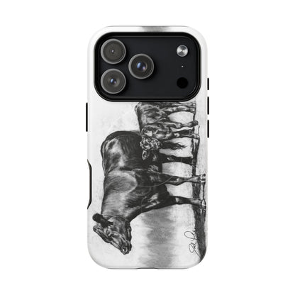 "Mama Cow & Calf" Magnetic Tough Case