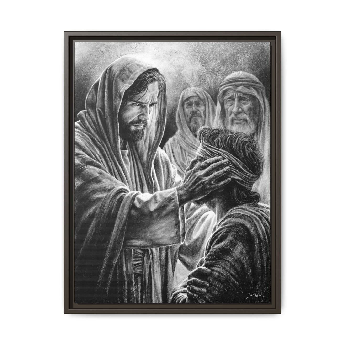 "That We May See" Framed Canvas