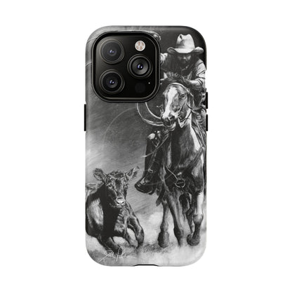 "Calf Roping" Magnetic Tough Case