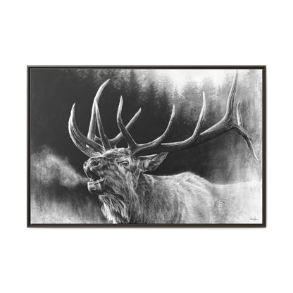 "Bugle Boy" Framed Canvas