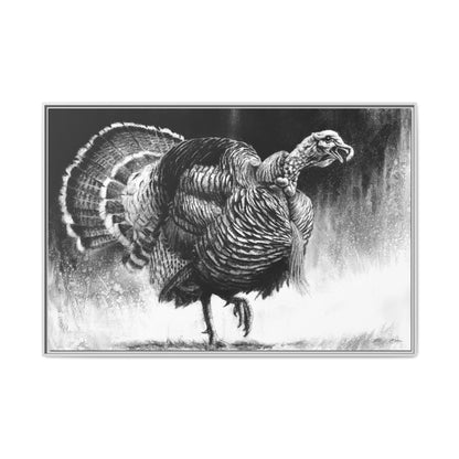 "Gobbler" Framed Canvas