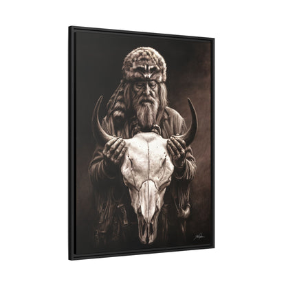"Legends of the West" Framed Canvas