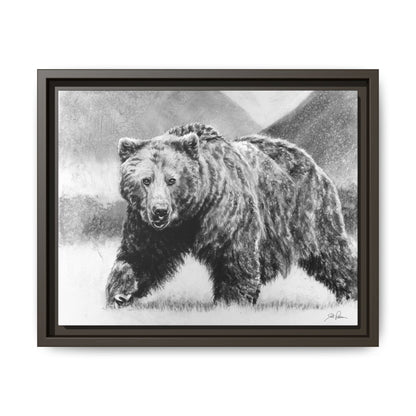 Grizzly II" Framed Canvas