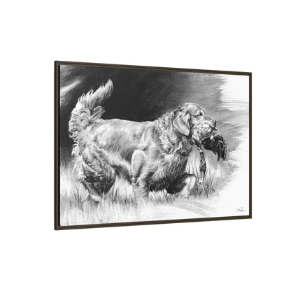 "Good Dog" Framed Canvas