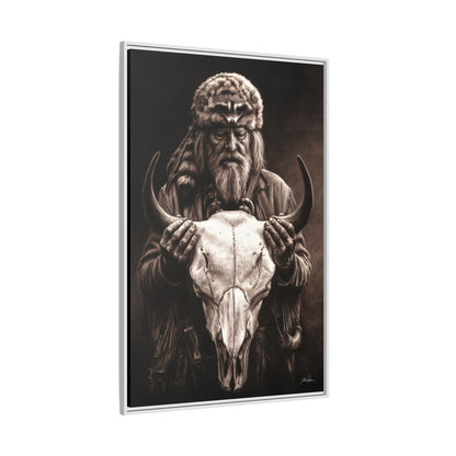 "Legends of the West" Framed Canvas