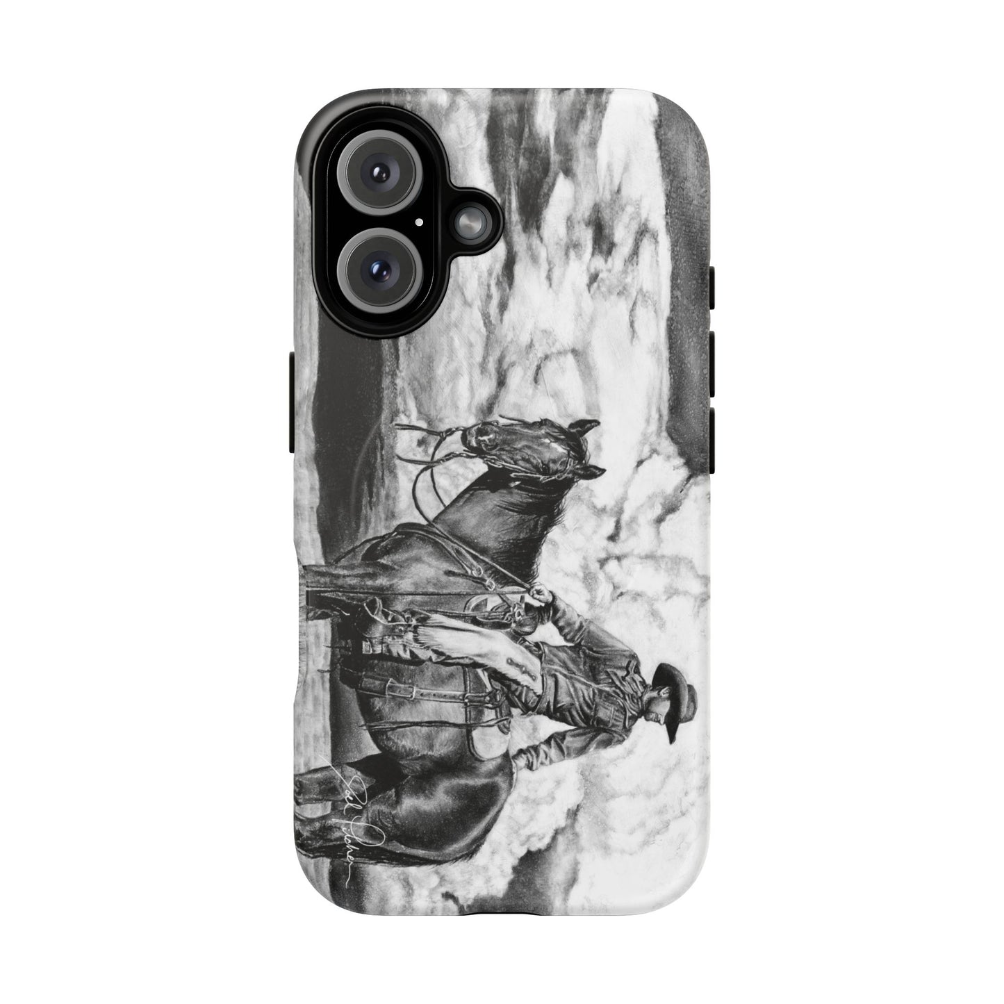 "Looking Back on the Path" Magnetic Tough Case