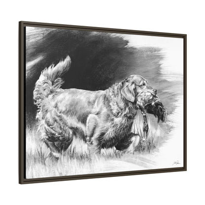 "Good Dog" Framed Canvas