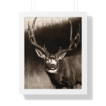 "Muley" Framed Paper Print