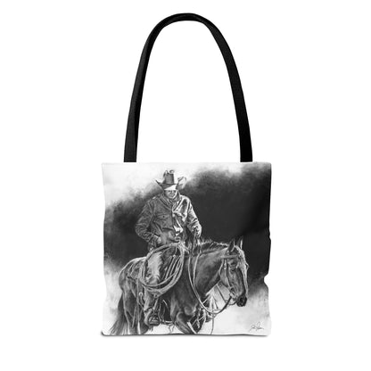 Ridin' for the Brand" Tote Bag
