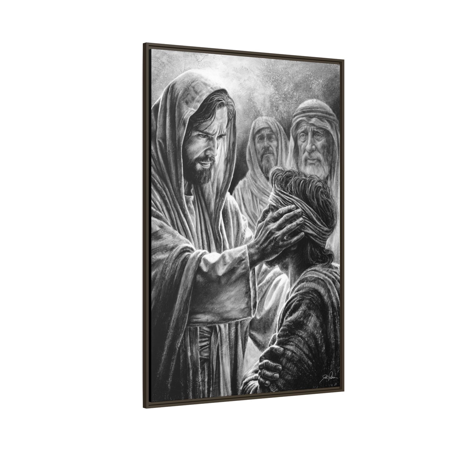 "That We May See" Framed Canvas