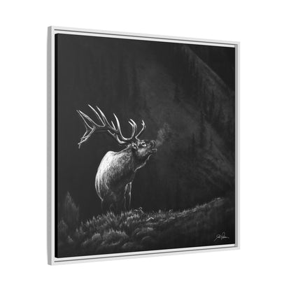 "Mountain Monarch" Framed Canvas