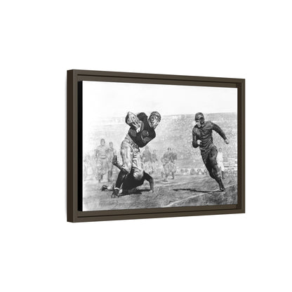 "Leatherheads" Framed Canvas