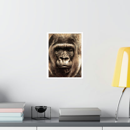 "Gorilla" Premium Matte Paper Print