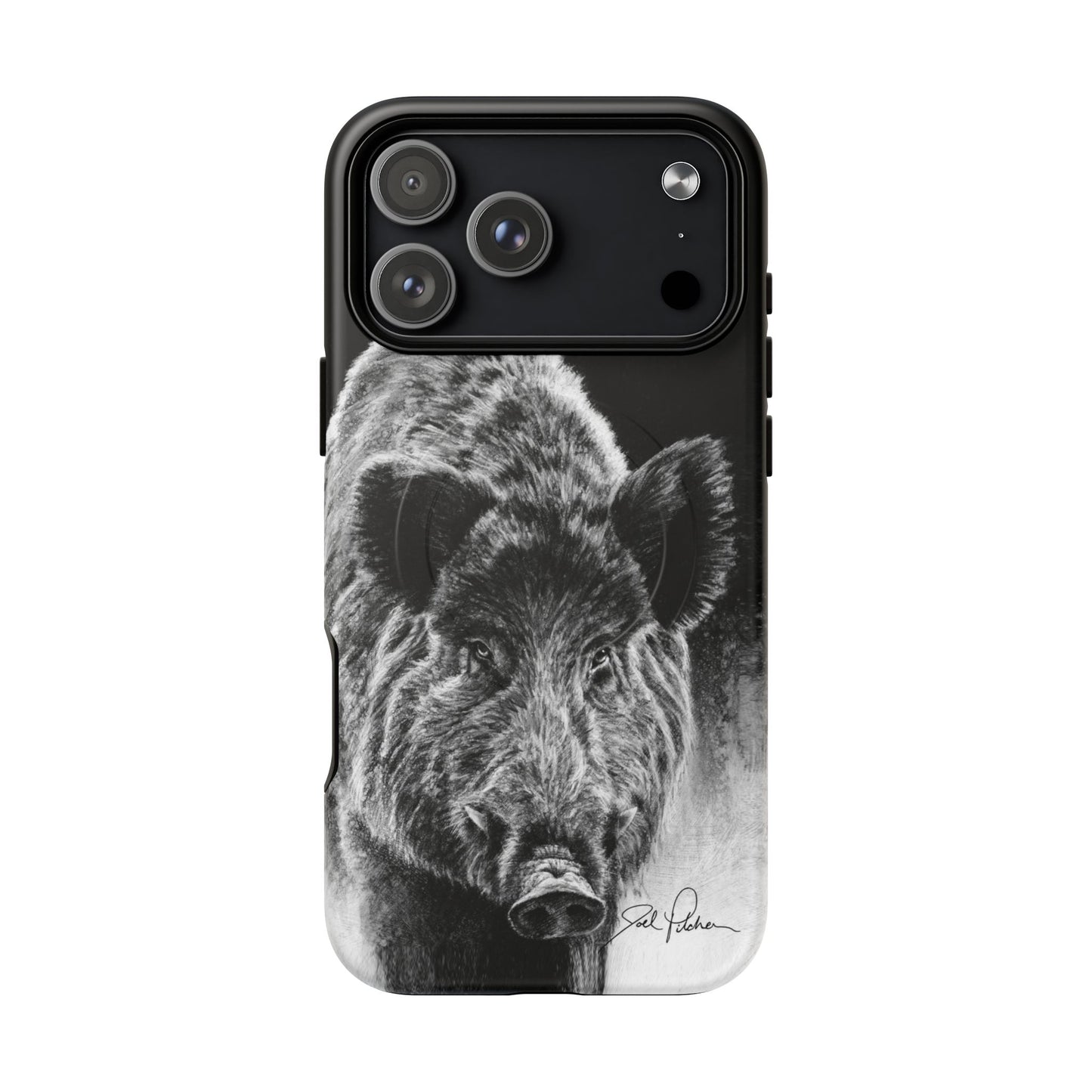 "Wild Boar" Magnetic Tough Case