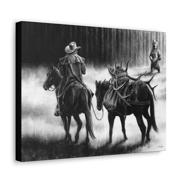 "Just Passin' Through" Gallery Wrapped Canvas