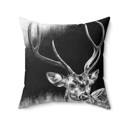 "Axis Buck" Square Pillow.