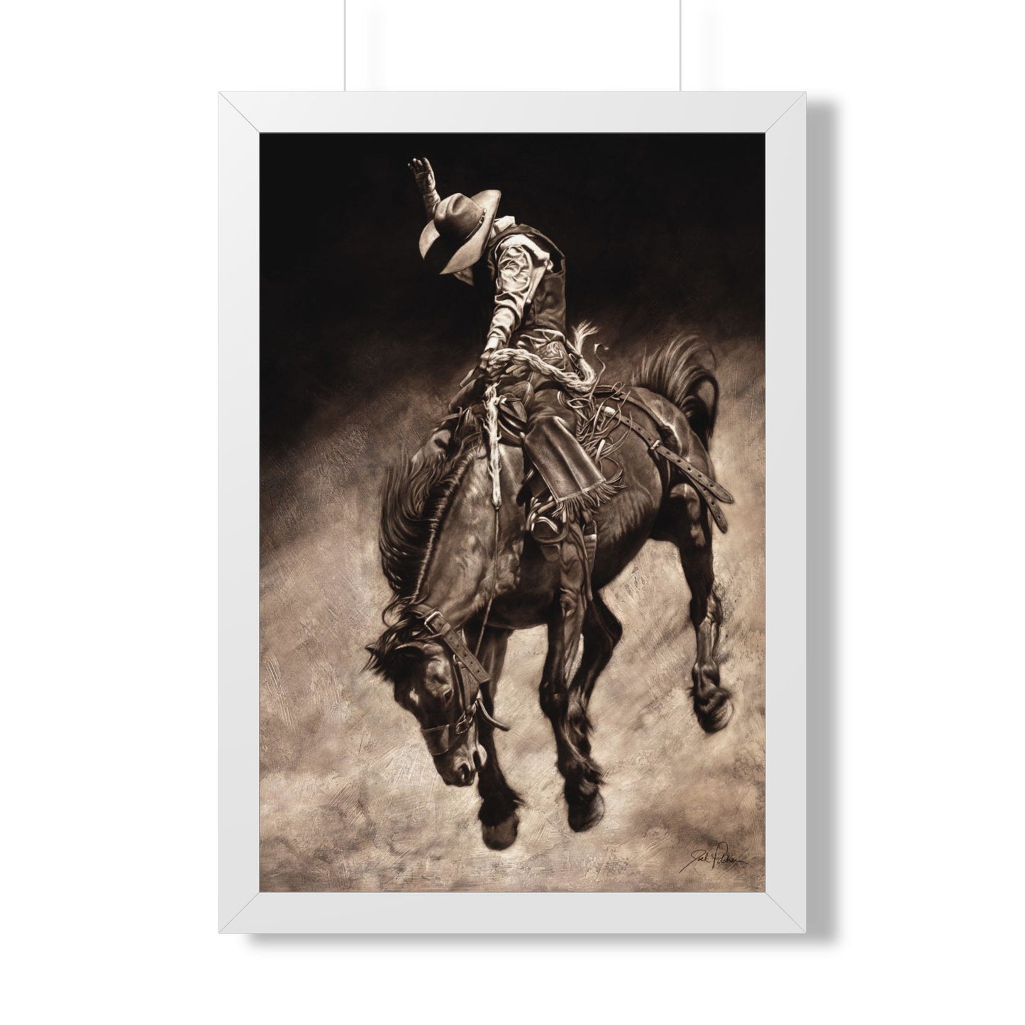 "Giddy Up" Framed Paper Print.
