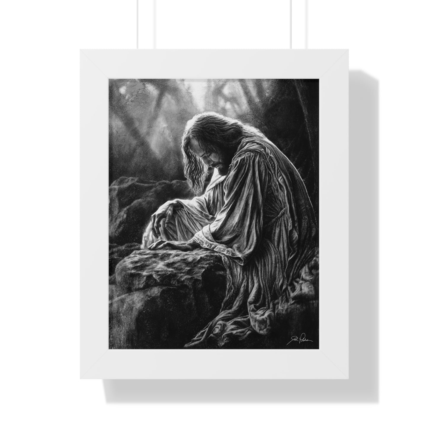 "Gethsemane" Framed Paper Print.