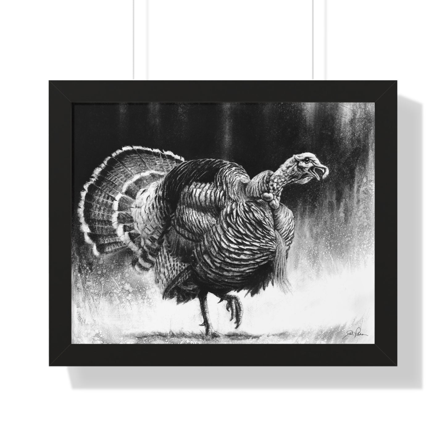 "Gobbler" Framed Paper Print