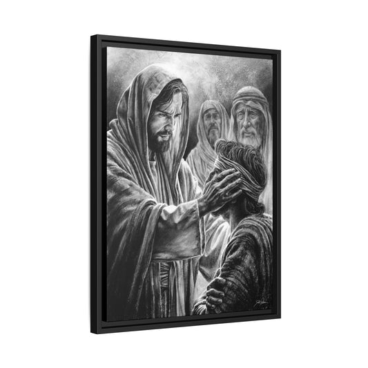 "That We May See" Framed Canvas