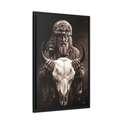 "Legends of the West" Framed Canvas