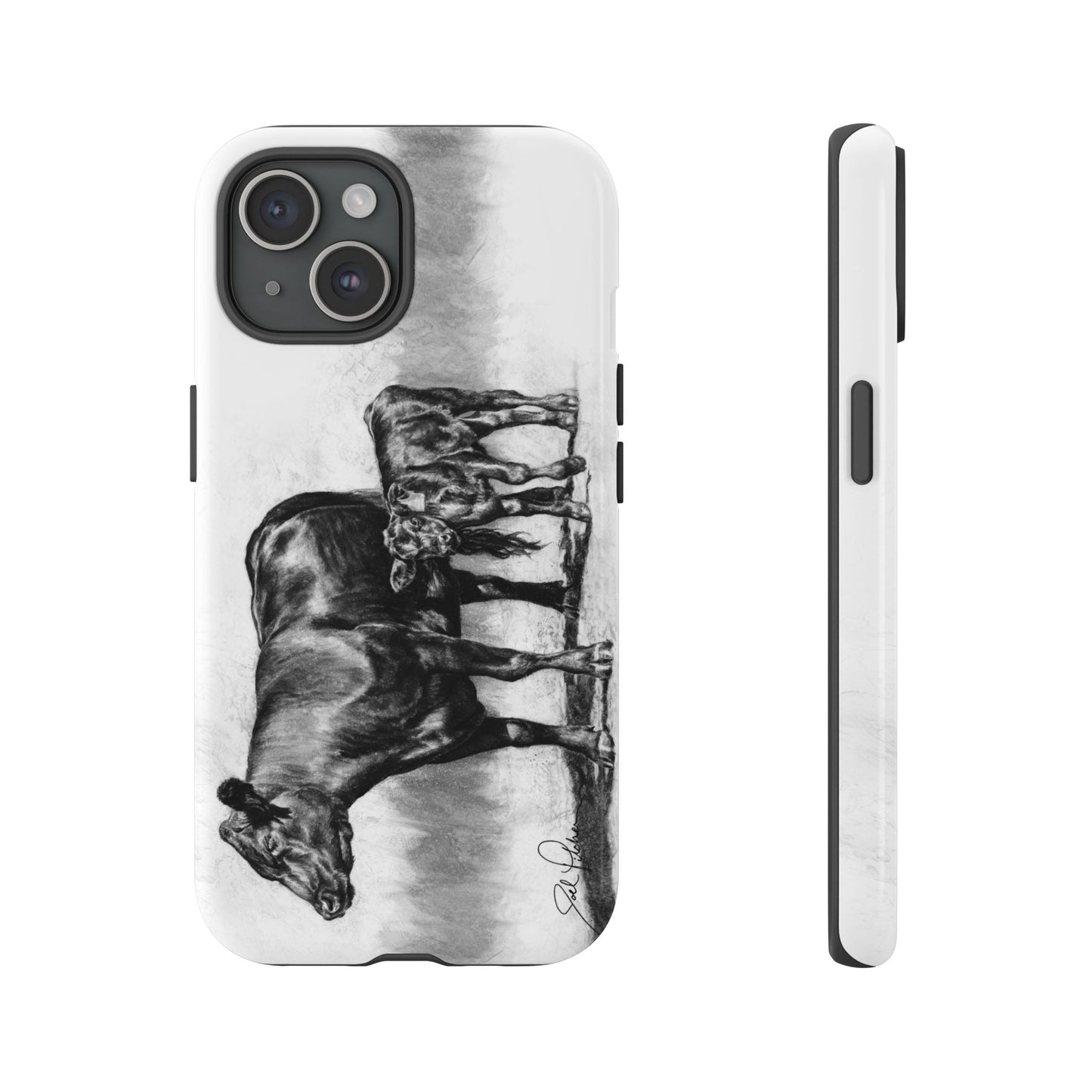 "Mama Cow & Calf" Smart Phone Tough Case