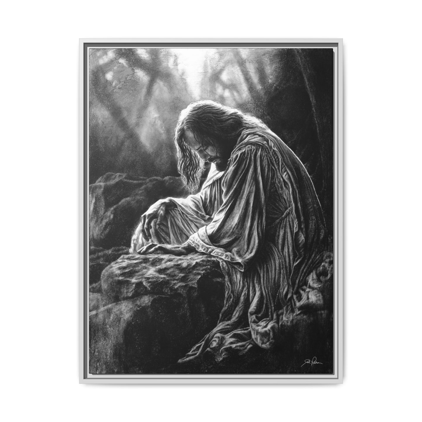 "Gethsemane" Framed Canvas