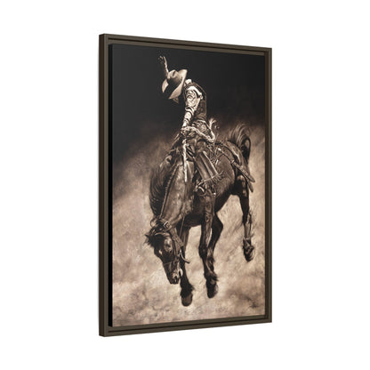 "Giddy Up" Framed Canvas