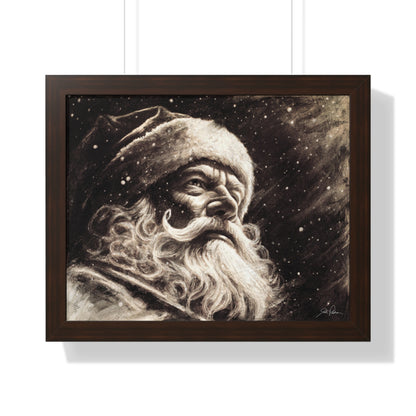 "Kris Kringle" Framed Paper Print