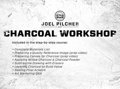 Online Charcoal Workshop - September 6th, 2025