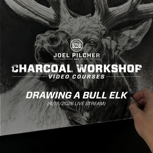 Charcoal Workshop: Drawing a Bull Elk