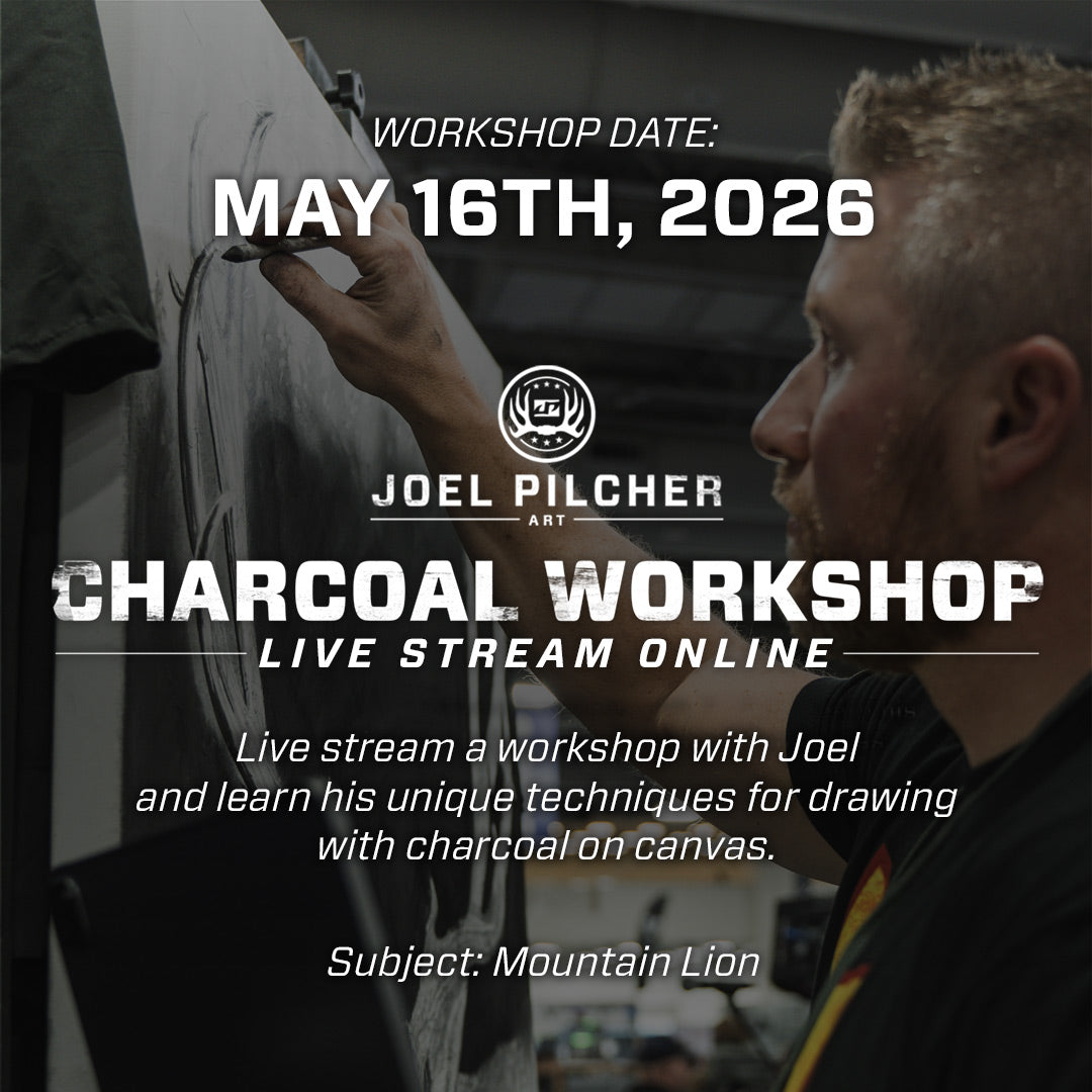 Online Charcoal Workshop - May 16th, 2026