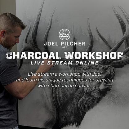 Online Charcoal Workshop - November 8th, 2025