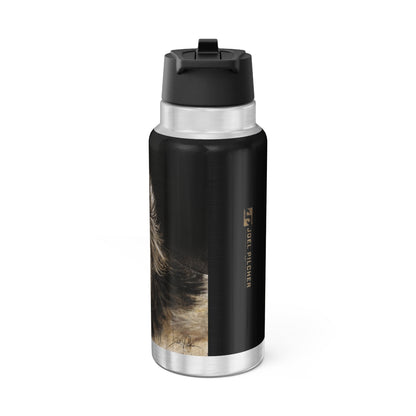 "No Worries" 32oz Stainless Steel Bottle