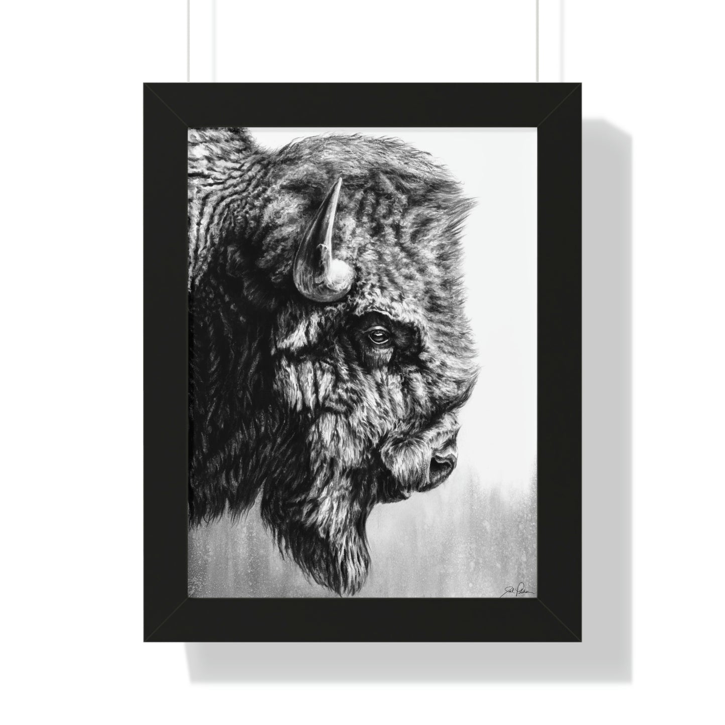 "Headstrong" Framed Paper Print