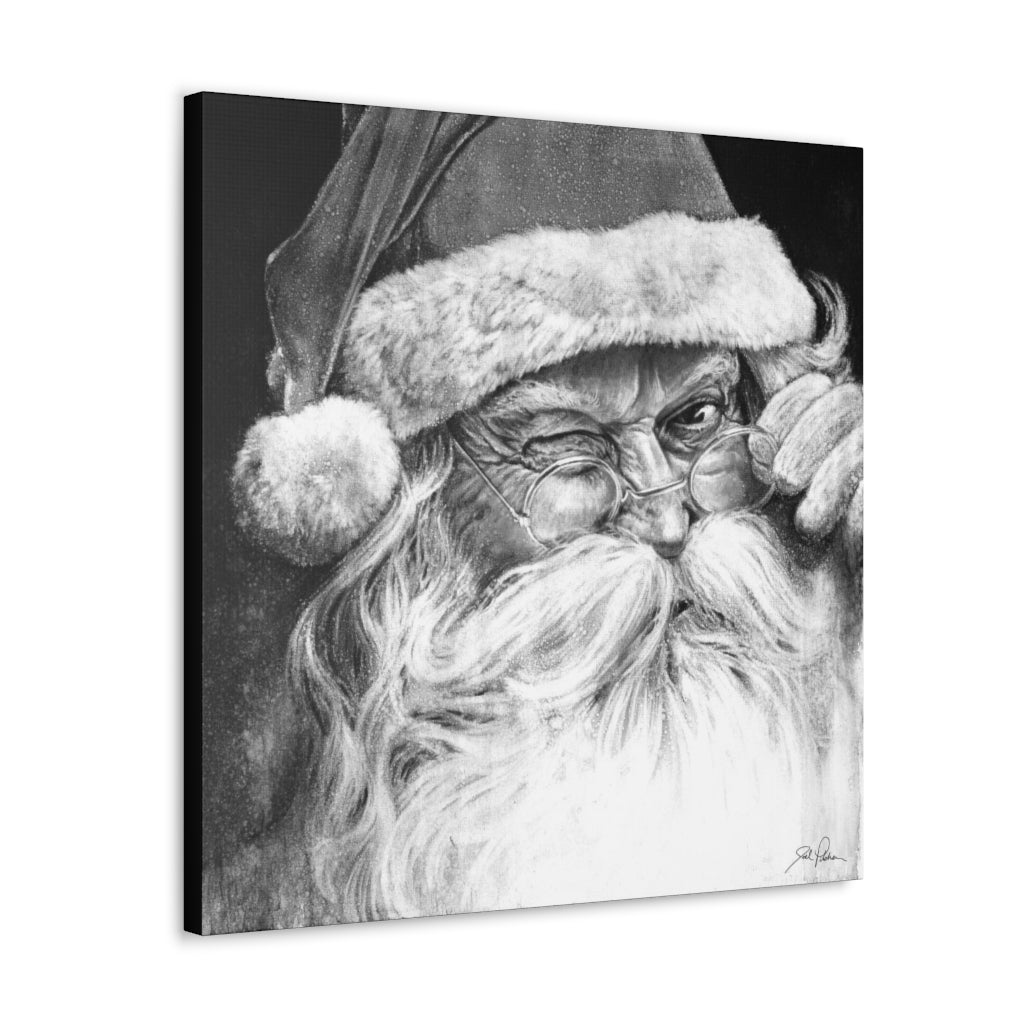 "Ol' Saint Nick" Gallery Wrapped Canvas