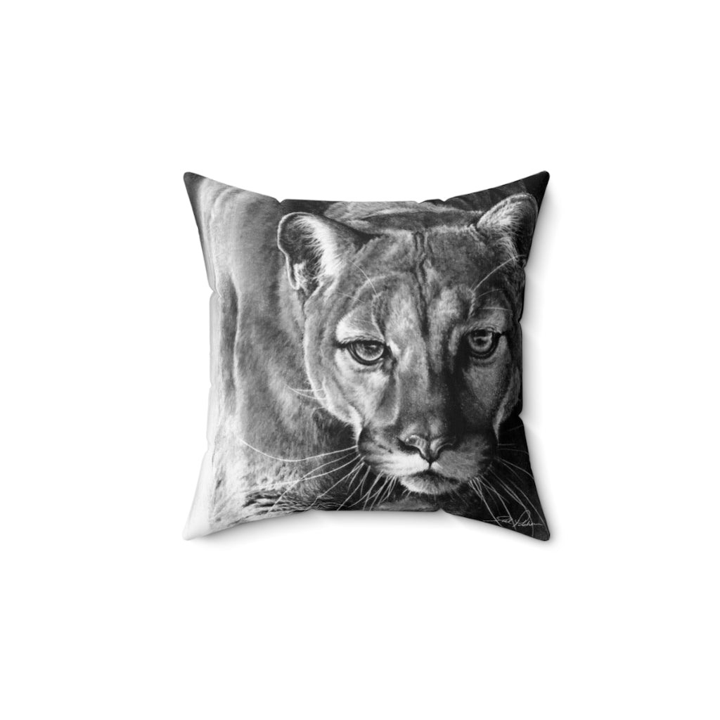 "Watcher in the Woods" Square Pillow